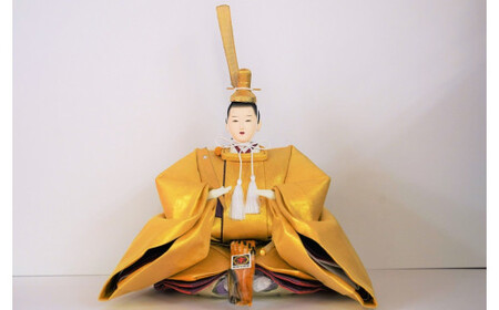【雛人形の最高峰】瀞本金箔・金沢金箔を使用した最高級雛人形 人形作り40年 “平安天鳳”作  名入れ旗付き 皆紅 豪華 絢爛 黄金 純金 H067-068
