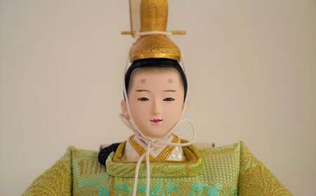 【飾り台セット“有明”】人形作り40年 “平安天鳳”作 京都西陣袋帯 御所 黄金 手作り ひな祭り 木製 今どき かわいい おしゃれ モダン H067-141