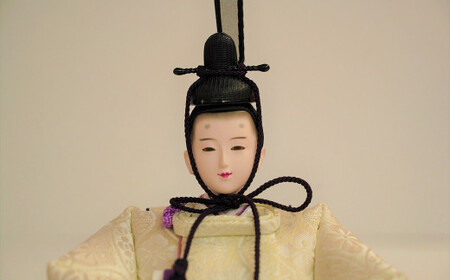 【飾り台セット“旬音”】人形作り40年 “平安天鳳”作 京都西陣織  桜花 菊重ね 手作り ひな祭り 木製 今どき かわいい おしゃれ モダン　H067-146