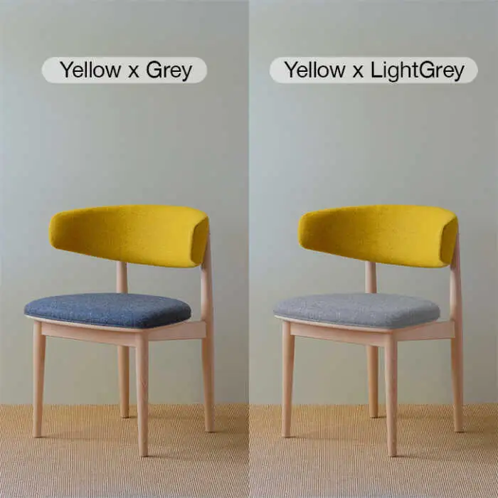 Round Chair ”Uuuh!”〈Yellow〉 糸島市 / nomade design 椅子 クラフト [AIF009]