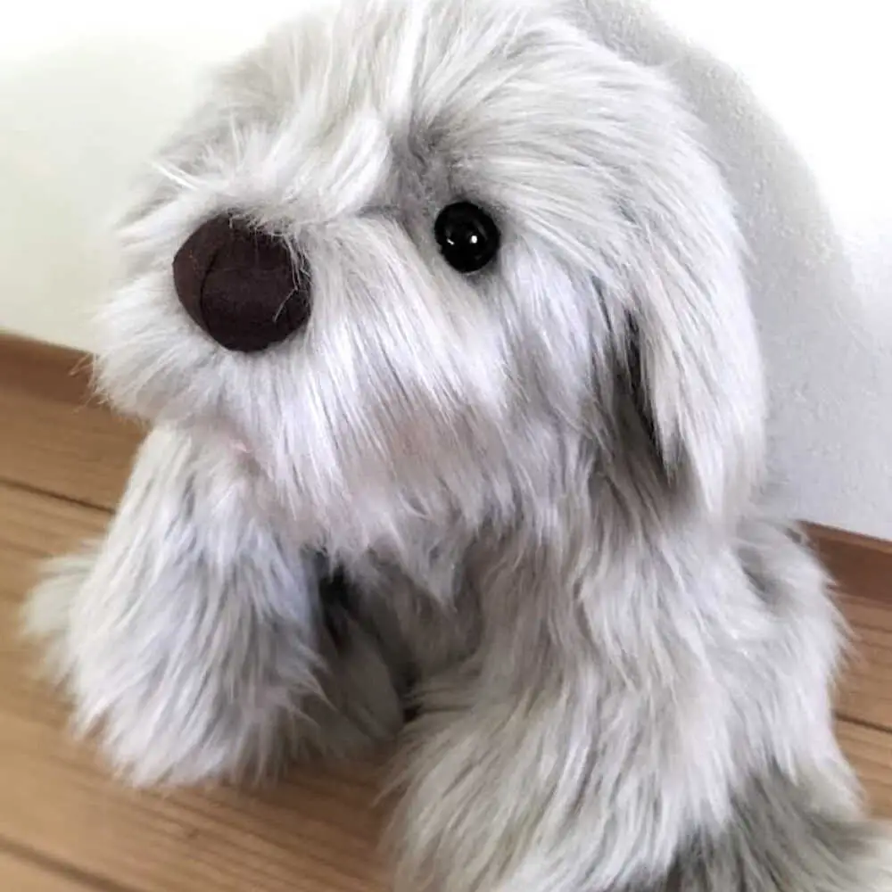 パトランミニ・グレージュ 糸島市 / 科学工房未来 パトラン ぬいぐるみ [AYI008] いぬ 動物