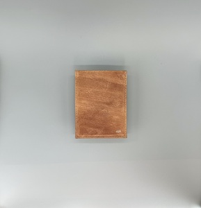 Business slim card case / 025　エゾ鹿革 名刺ケース 希少