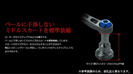 LIVRE リブレ Light Arm70（シマノS2 タイプ）（ガンメタ×チタン）AMBB050-2 釣具 釣り具