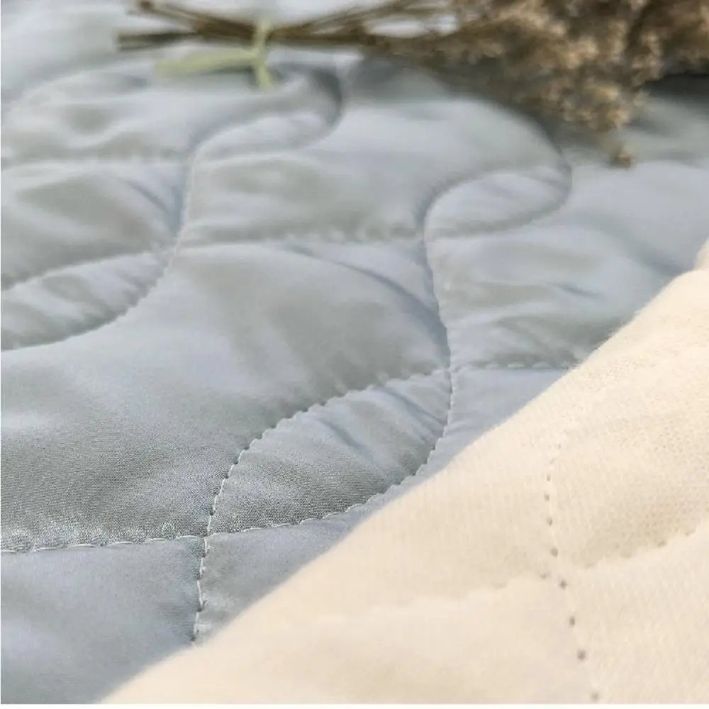 【 ブルー 】 プレミアムシルク100%リバーシブル枕パッド 【43×63cm】ブルー（ S-4363RMP-BL）