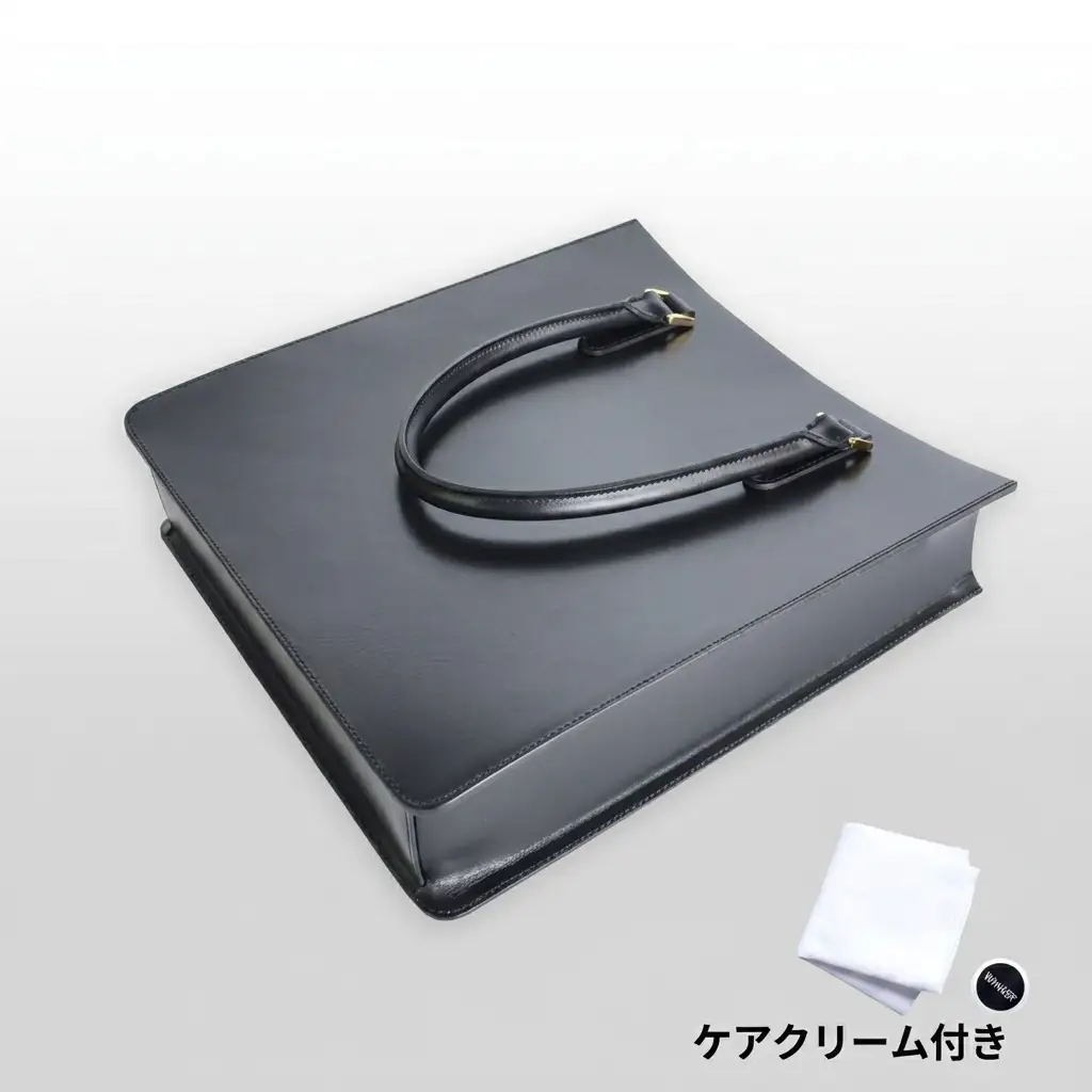 トートバッグ本革TAANNERR 姫路レザー 職人手づくりトートバッグ Navy