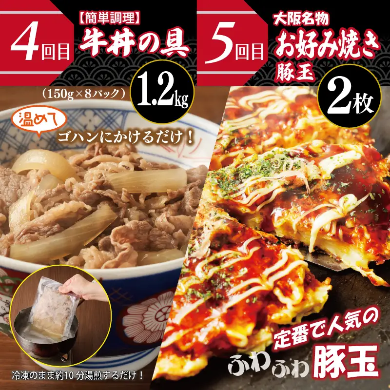 栄物産店主厳選 食べ比べ 定期便 全5回【毎月配送コース】