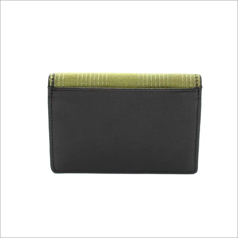 ＜TAMIYA RADEN/民谷螺鈿＞Sea shell Card Case ver.2 オリーブグリーン　＊プレゼントパッケージ