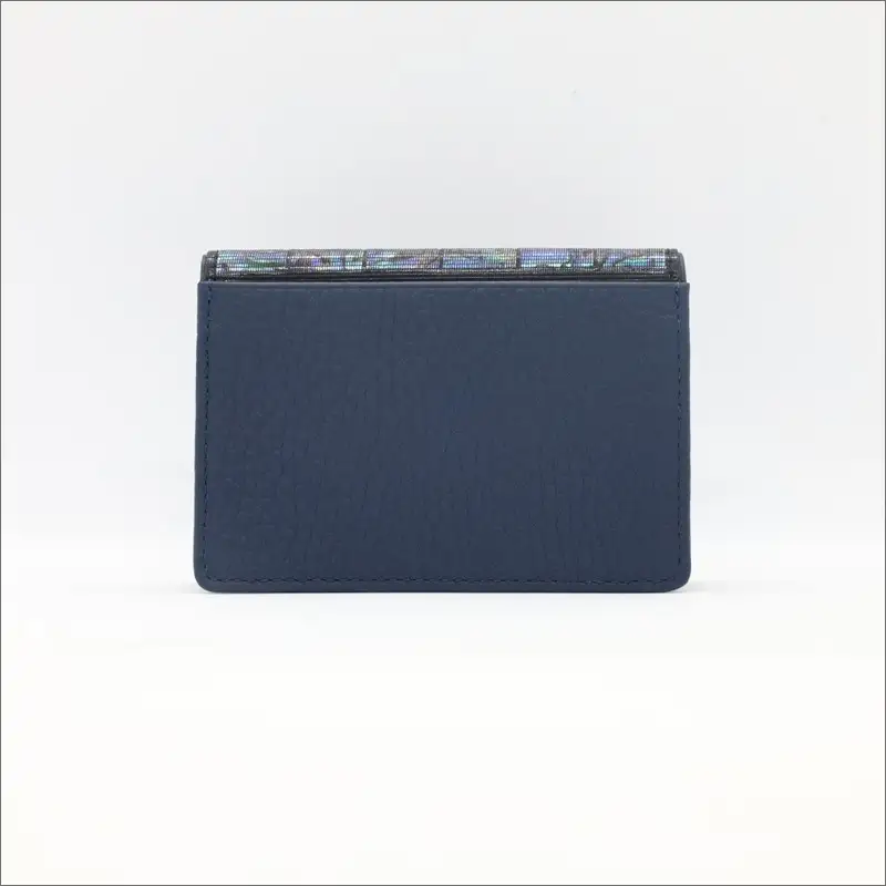TAMIYARADEN /民谷螺鈿 Card Case 「MOSAIQUE」 bluenuit※プレゼントパッケージ
