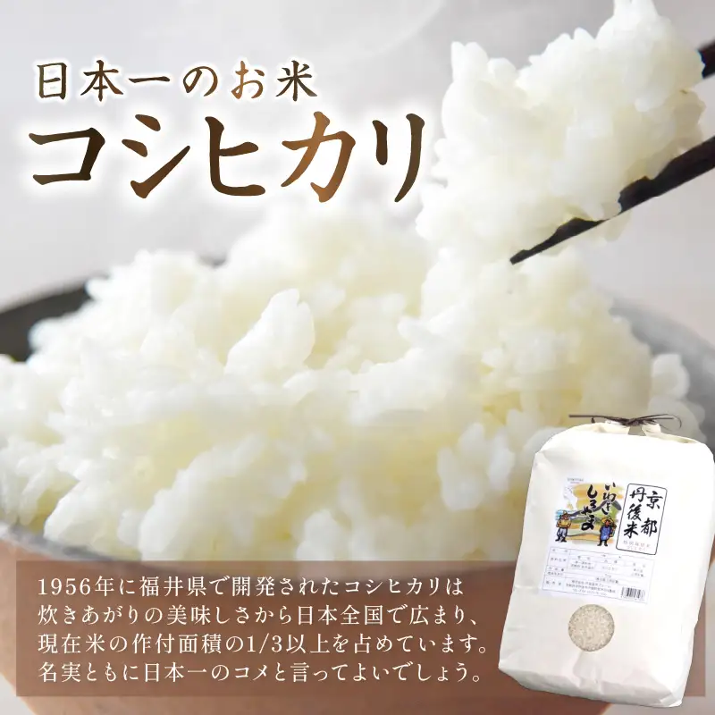 京都丹後産コシヒカリ特別栽培米　いわきしろやま 5kg