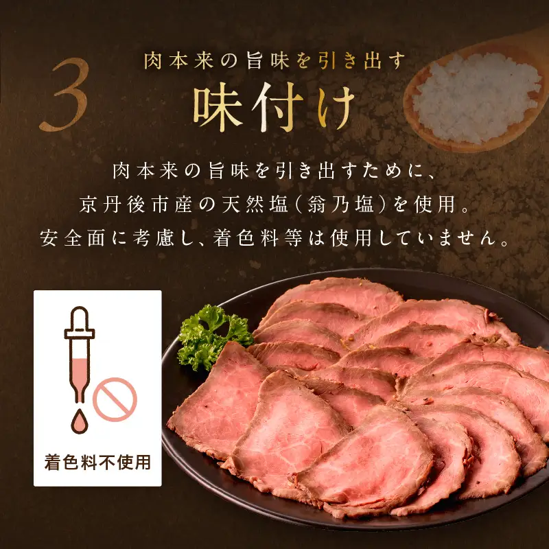 本格ローストビーフ（スライス済み） 60g×3袋×2 ローストビーフ