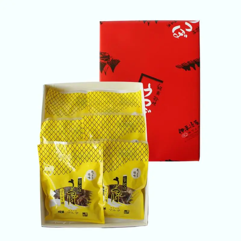 うつぼぽりぽり揚　30g×6袋セット  / ウツボ おつまみ 健康食 酒のあてあっさり 塩味 しお カルシウム お取り寄せ 和歌山県 田辺市【rus002】