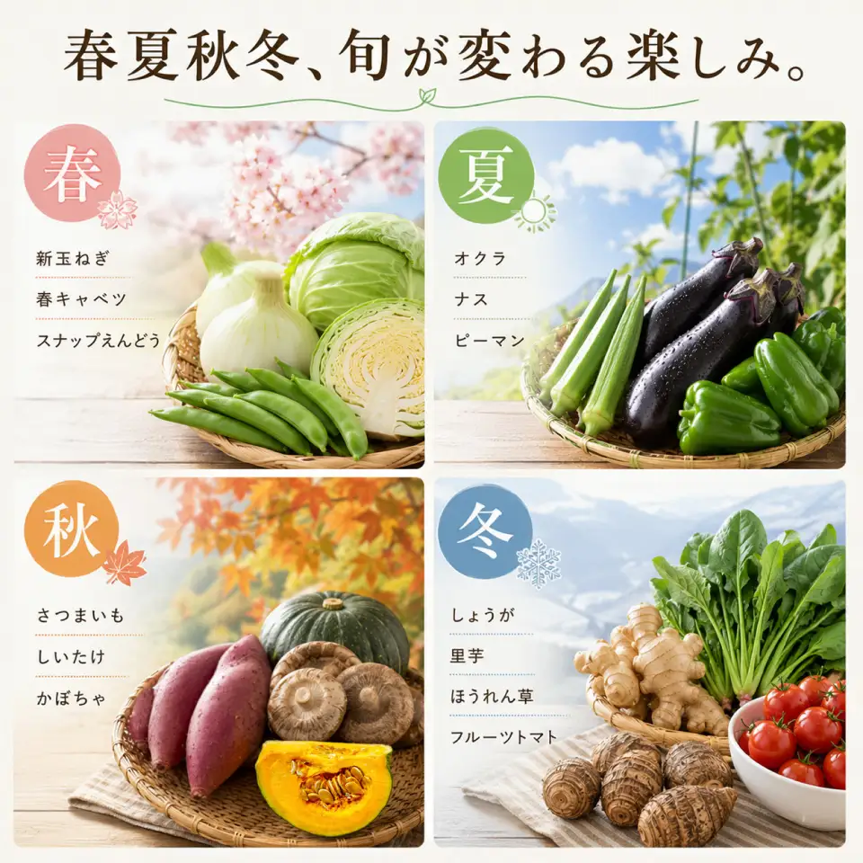 【ふるさと納税】年6回発送！＜南国高知から直送！旬の季節のお野菜定期便（7～9品）＞高知県 佐川町 野菜セット　野菜便 詰め合わせ 旬の時期にお届け 2回目以降、着日時間指定可能【冷蔵】こうち育ち 2ヶ月に1回発送