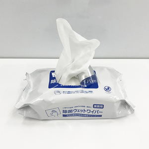 業務用 除菌用ウェットワイパー 30枚入 × 24個 大判 厚手 プロ仕様 ウェットティシュー ウェットシート 天然抗菌成分 衛生 クリーナー 除菌 清掃 日用品 消耗品 生活用品 富士市 [sf088-001]