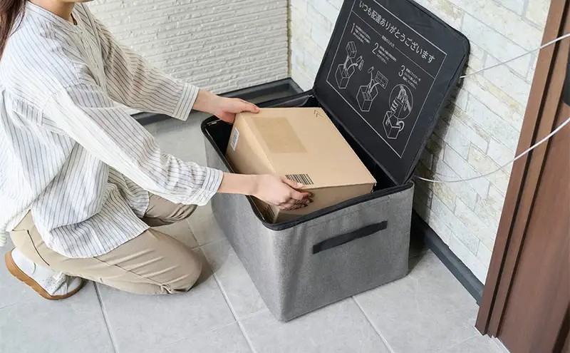 60L ソフト宅配ボックス TBKS-HG 宅配BOX 置き配 