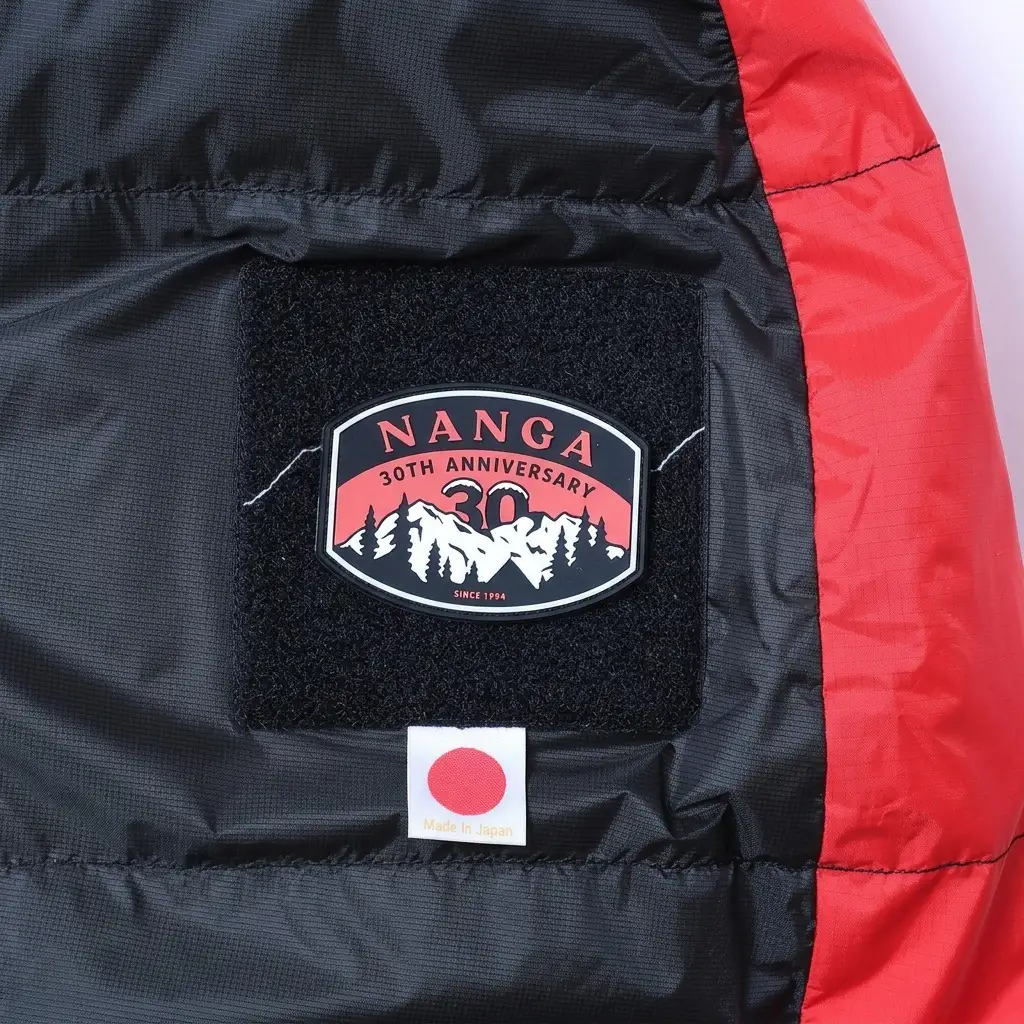 シュラフ NANGA 30周年 760FP 限定 シュラフ ブラック×レッド