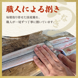 うなぎ 蒲焼 国産 手焼き 2尾 うなぎ