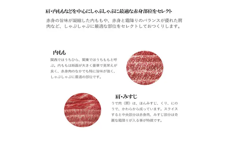 松阪牛 しゃぶしゃぶ 500g 肩モモ 松阪牛