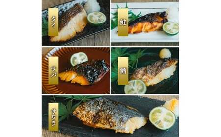 魚屋の最強(西京)漬け5種各4P+ランダム4P 計24P