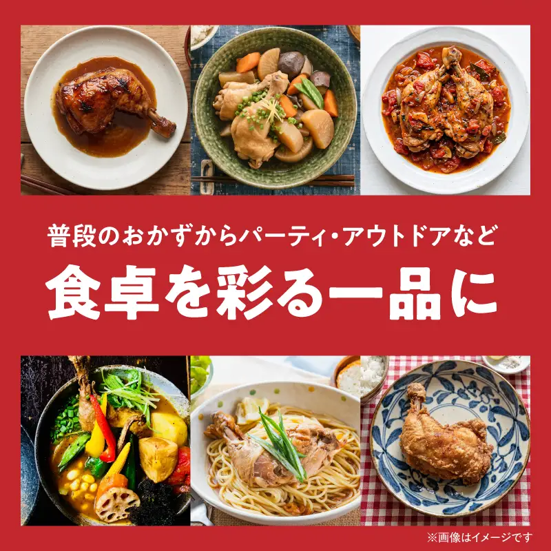 2652 若鶏骨付きもも 10本 KN105-008 肉 鶏肉 冷凍