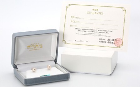 あこや真珠 (約7mm珠) イヤリング ／ シルバー あこや 宝石 お祝い フォーマル アクセサリー 長崎