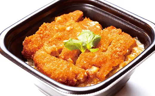 大館さくら豚ロースかつ丼 3個セット　60P5709【割烹美さわ】