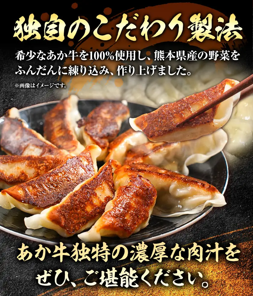 熊本和牛 あか牛 餃子 60個 