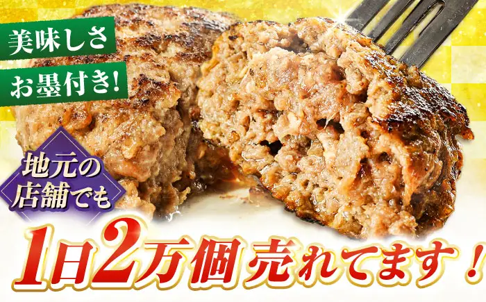 佐賀牛入り 黒毛和牛ハンバーグ 140g×20個 はんばーぐ[FBX039]