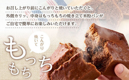 グルテンフリー 米粉パン（チョコ＆ココア）2本[BACW016]パン