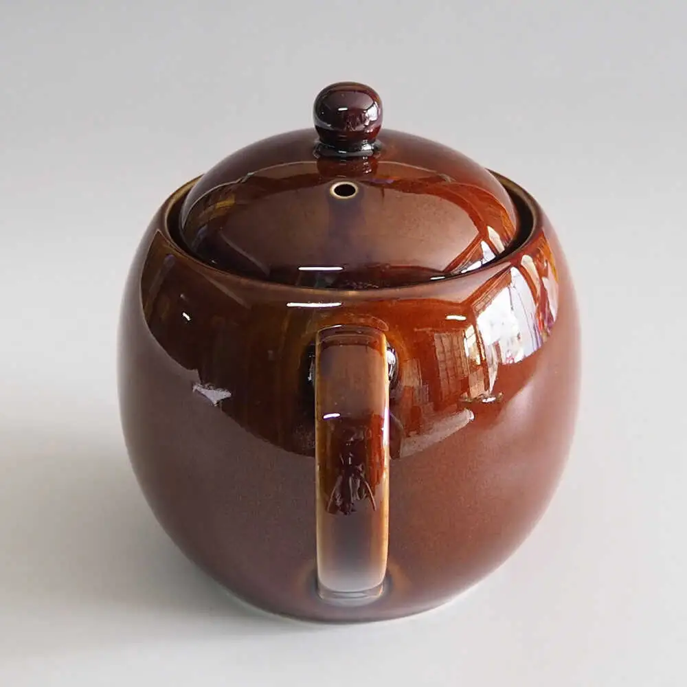 【瀬戸焼】ティーポット 飴釉 400ml（2人用）【矢野製陶所】 / おうちカフェ ティータイム 癒し [BBCP001]