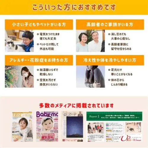 夢暖望1200型 (ホワイト) 遠赤外線パネルヒーター 日本製・3年間品質保証付_家電製品 季節・空調家電  _【1527048】