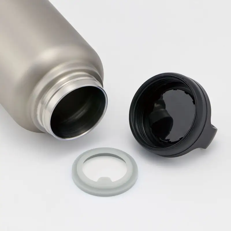 【スクリューハンドル付きマグボトル】1200ml 保温保冷 シルバー STSC12_4973307579301 11-018