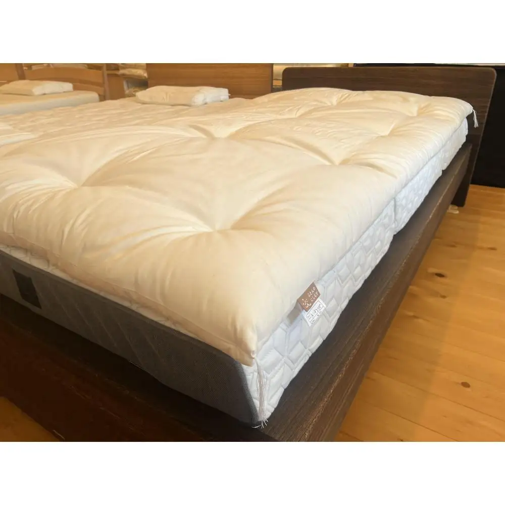 1級技能士の手作り 木綿敷ふとん シングル 中綿3.5kg マットと併用の厚み 生地綿100%