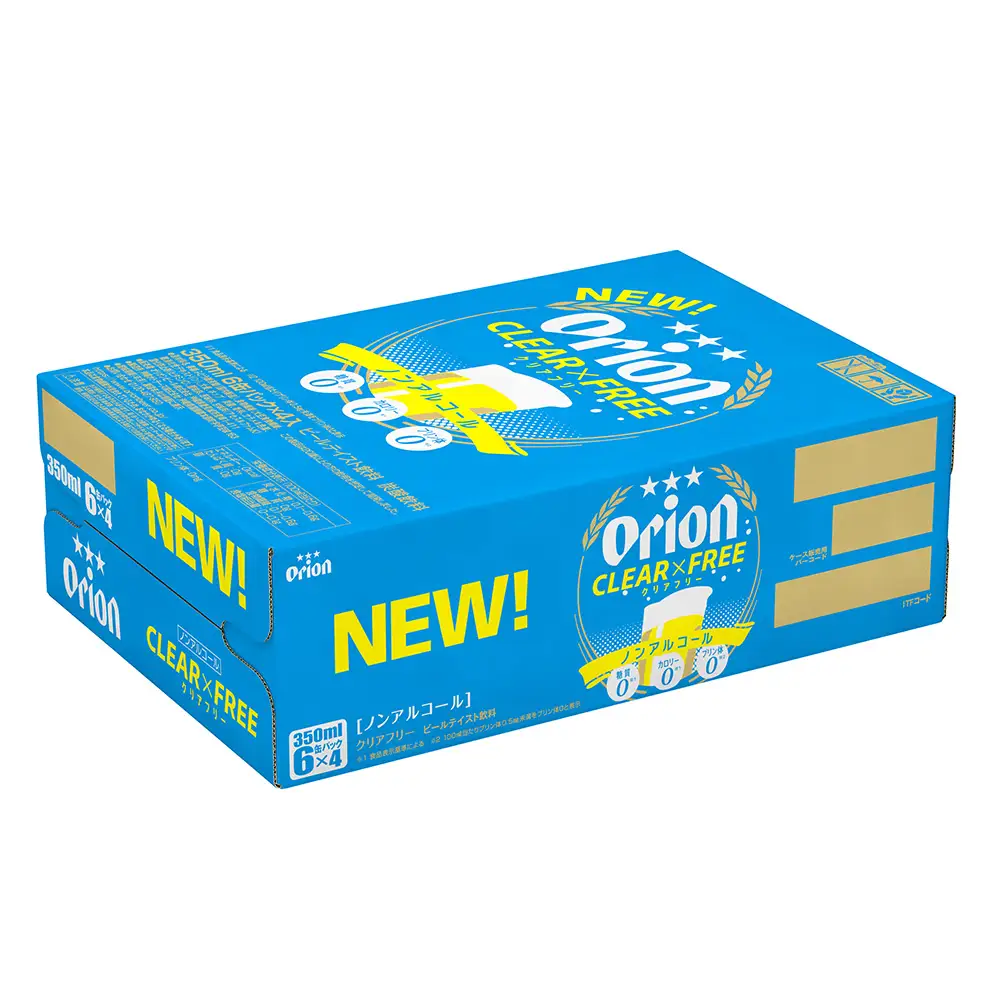 「オリオンビール」オリオンクリアフリー＜350ml×24本＞計8400ml