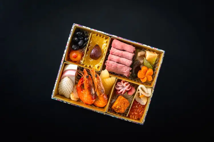 グローフーズ 個食おせち一段重「藤花」冷凍　※2026年12月30日（午前中）にお届け