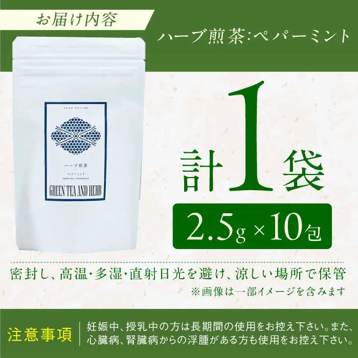 ペパーミントティーバッグ2.5g×10包 / ティーバッグ お茶[AFAG017]