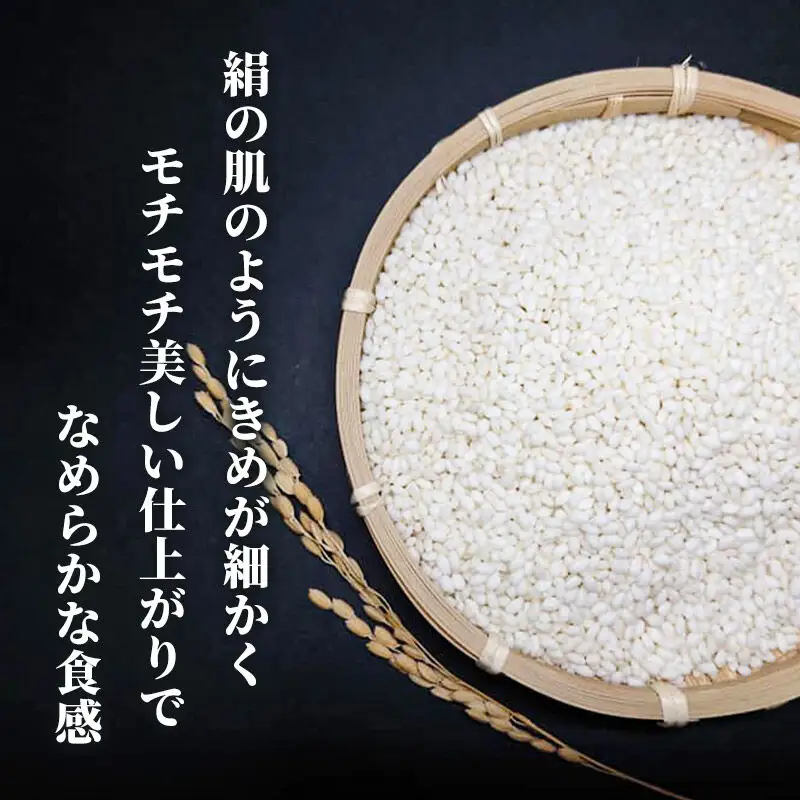 《令和8年産 新米受付》【もち米】きぬのはだ2kg 精米 秋田県 由利本荘市産 五平農園