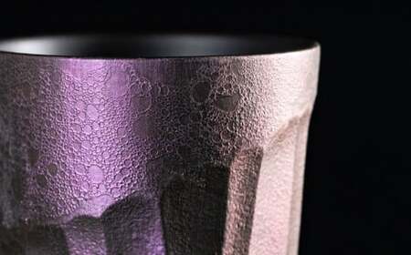 【泡が描く奇跡の模様】有田焼 麟 Lin Awa Old ロックカップ Purple 1個 化粧箱入り【金照堂】ウイスキーグラス ロックグラス 焼酎グラス 高級食器 有田焼 ギフト プレゼント 35000円 3.5万円 bj024