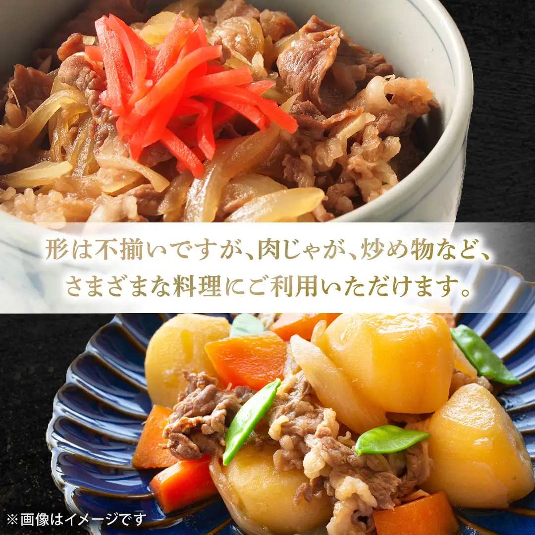 上州牛 切り落とし 1kg ( 500g × 2パック ) [AH026tu]