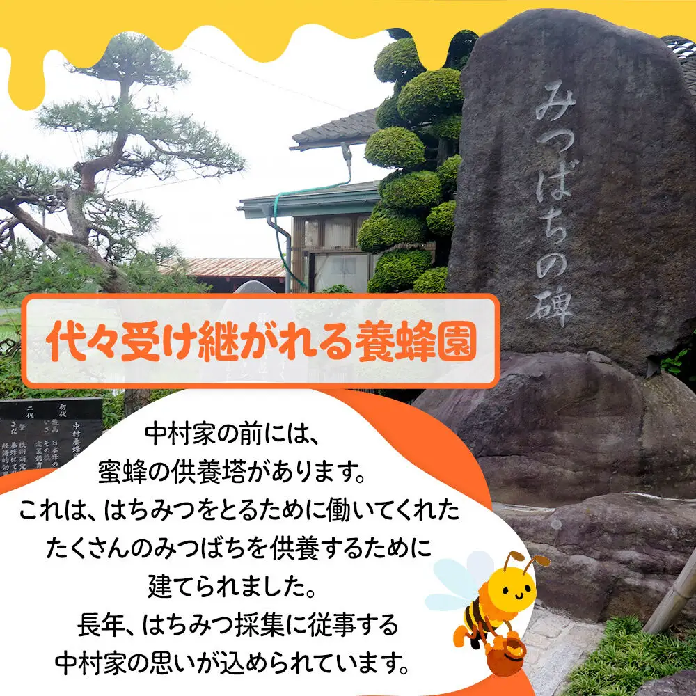 尾瀬のとち蜜 500g×1本 中村養蜂園