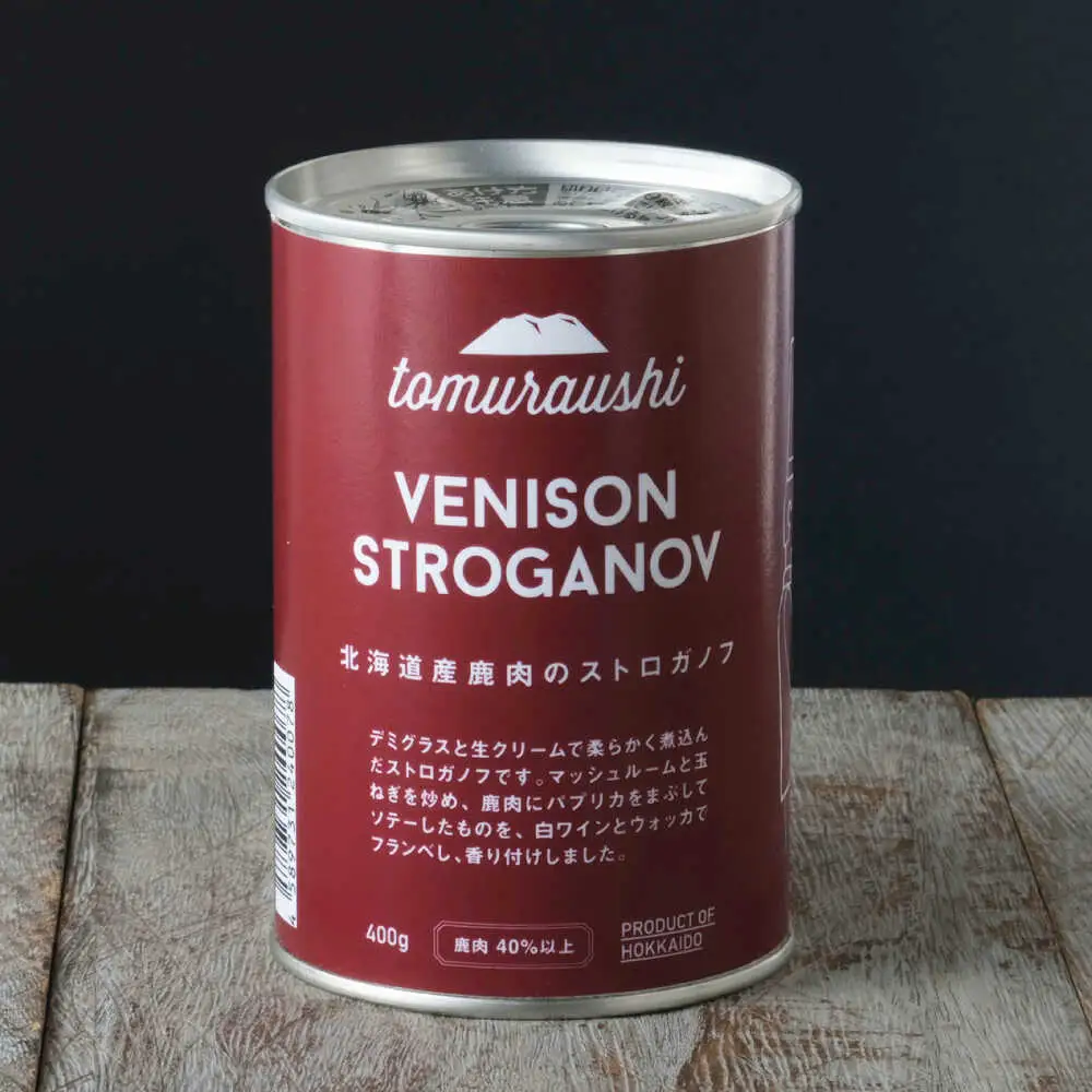 〜TOMCAN〜VENISON えぞ鹿ジビエ 4缶セット SV | ドリームヒル・トムラウシ [BNAE015]
