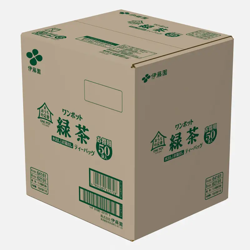 131-2　ワンポットエコティーバッグ抹茶入り緑茶30袋×10 伊藤園
