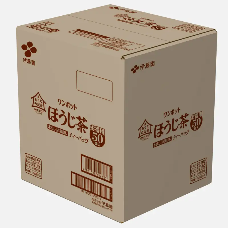 131-14 ワンポットエコティーバッグほうじ茶30袋×10 伊藤園