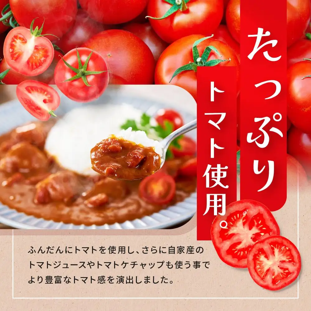 とまとたっぷり カレー（160g×7袋）| 訳あり レトルト トマト カレー  ふるさと清見21 DC021