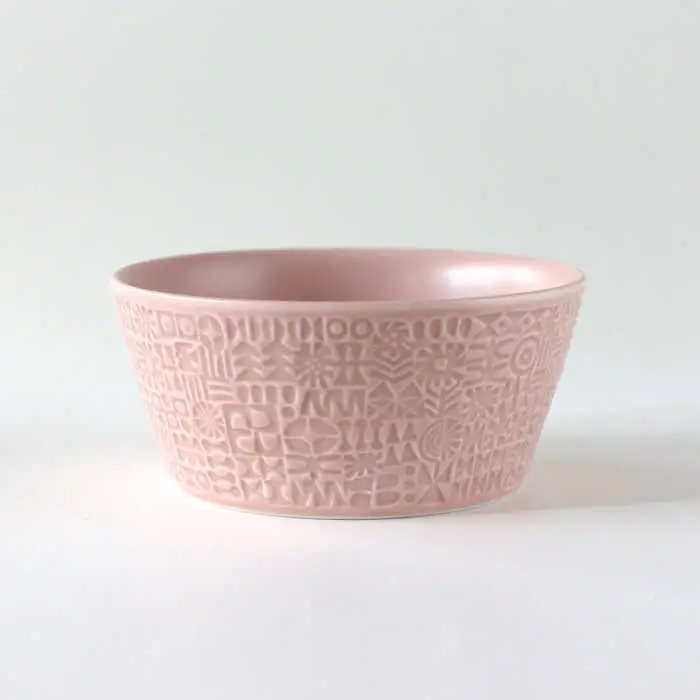 【波佐見焼】PATTERNED シリーズ antique rose 4点セット【BIRDS’ WORDS】[CF090]