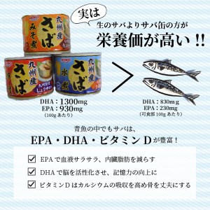 ＊さば缶セット(3種×各4缶)【B0-022】