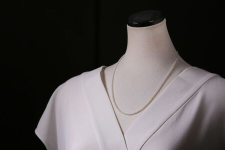 真珠 アクセサリー ネックレス パール 2.5mm 以上 3mm 未満 伊勢 志摩 伊勢志摩 冠婚葬祭 結婚式 入学式 卒業式 お祝い ジュエリー 金具 Pt プラチナ アコヤ真珠 アコヤ貝 / あこや真珠マチネネックレス