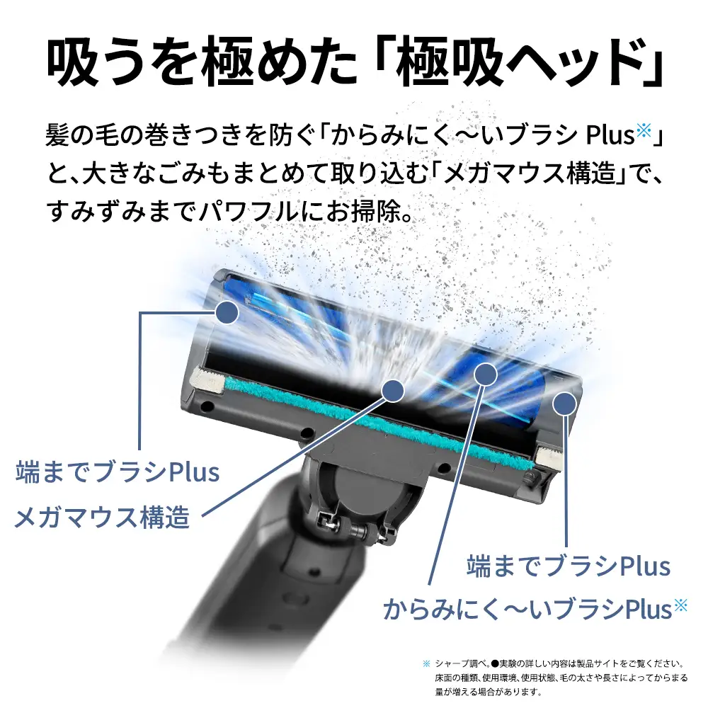 V108 シャープ ステーションタイプ コードレススティック掃除機 EC-XR3-H(グレー系)