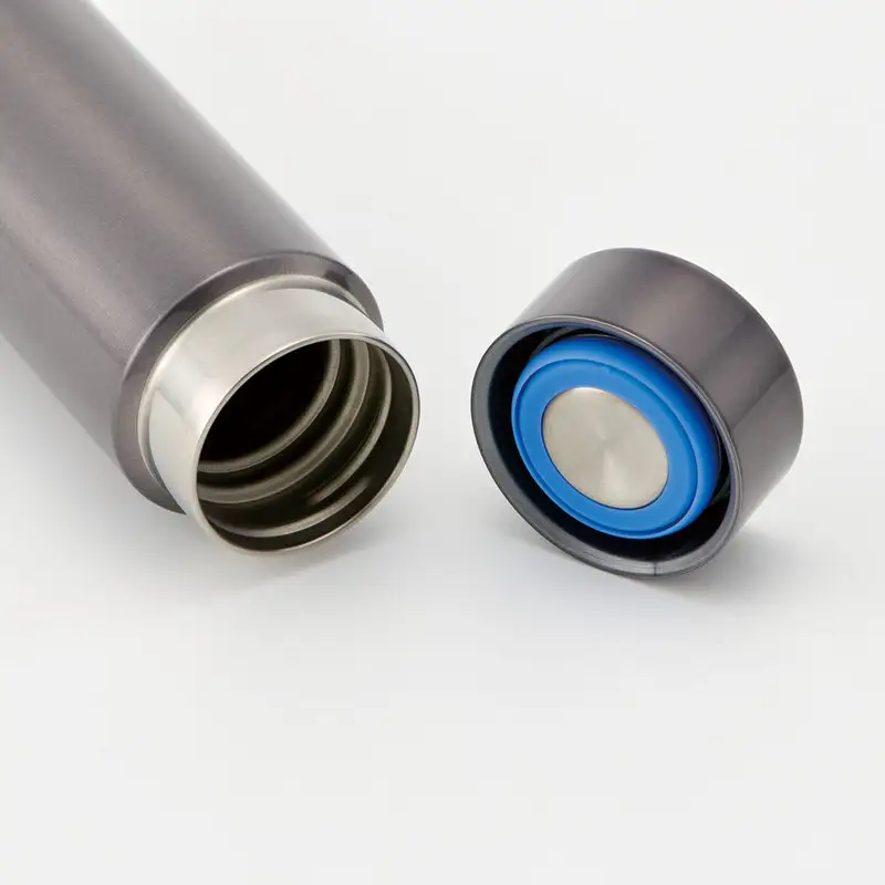 【保温・保冷 マグボトル】350ml チタン製 シルバー 56326-3-TMB4 25-013