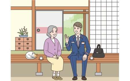 郵便局のみまもりサービス「みまもり訪問サービス」（6か月）TKY-02