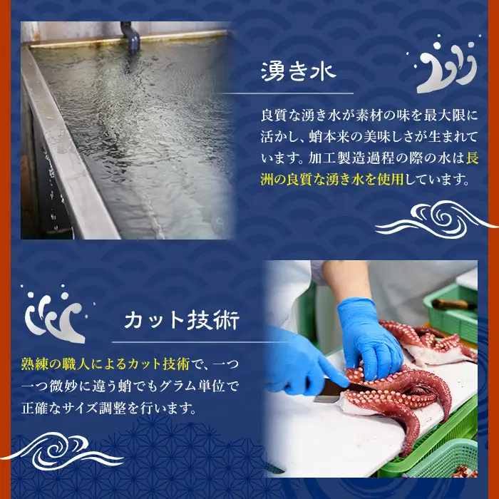 ゆでたこ足 (1kg) たこ タコ 蛸 茹で 個包装 海鮮 魚介 海産物 刺身 冷凍 国産【106800102】【網中水産】